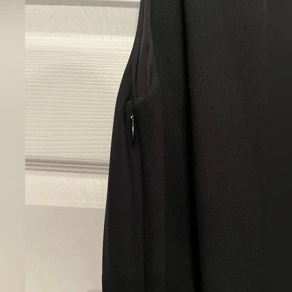 Banana Republic NWT black cowl-back sheath dress Size 10 - Picture 8 of 12